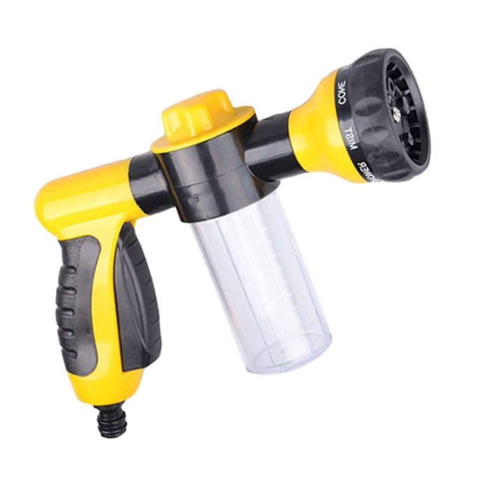 Multifunctional Car Foam Water Gun Garden Watering Tools Pet shower sprinkler,Random Color Delive...