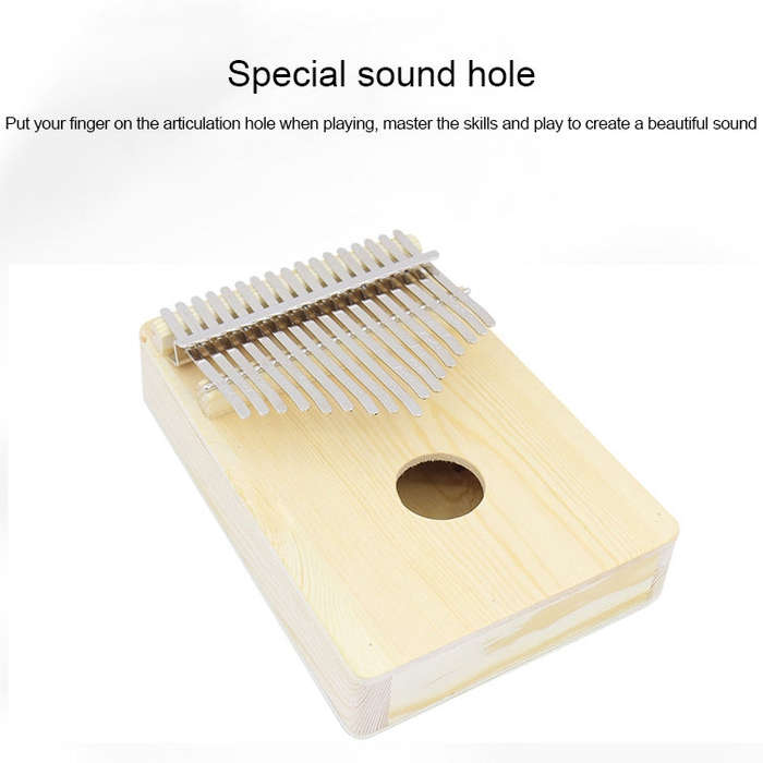 17-tone Kalimba Thumb Piano Kalimba Finger Piano Children DIY
