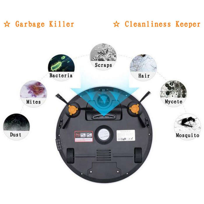 TOCOOL TC-350 Smart Vacuum Cleaner Household Sweeping Cleaning Robot with Remote Control(Blue)