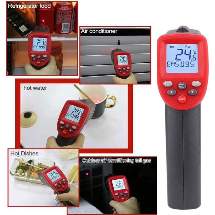 Wintact WT900 -50 Degree C~950 Degree C Handheld Portable Outdoor Non-contact Digital Infrared Th...