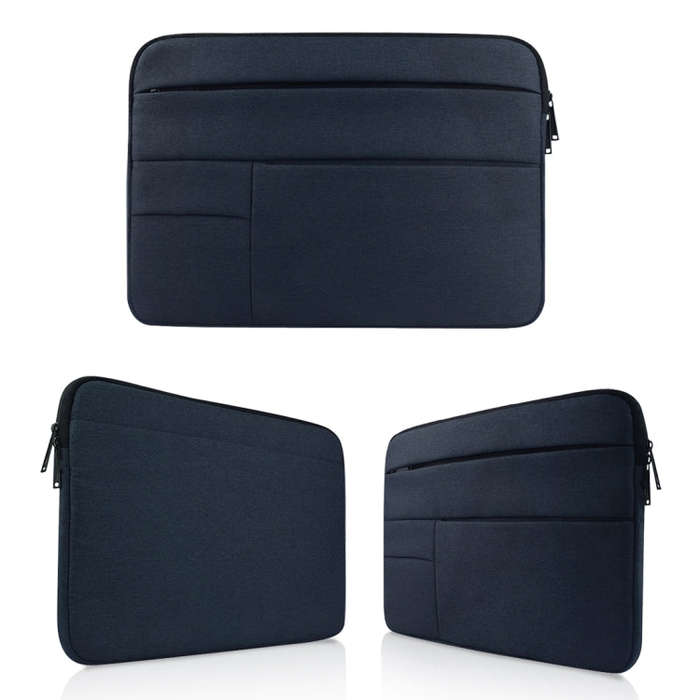 Universal Multiple Pockets Wearable Oxford Cloth Soft Portable Leisurely Laptop Tablet Bag, For 1...