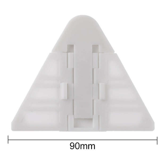 Window Safety Lock Sliding Door Window Lock Door and Window Stopper for Children(White)