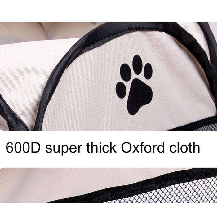 Fashion Oxford Cloth Waterproof Dog Tent Foldable Octagonal Outdoor Pet Fence, M, Size: 91 x 91 x...