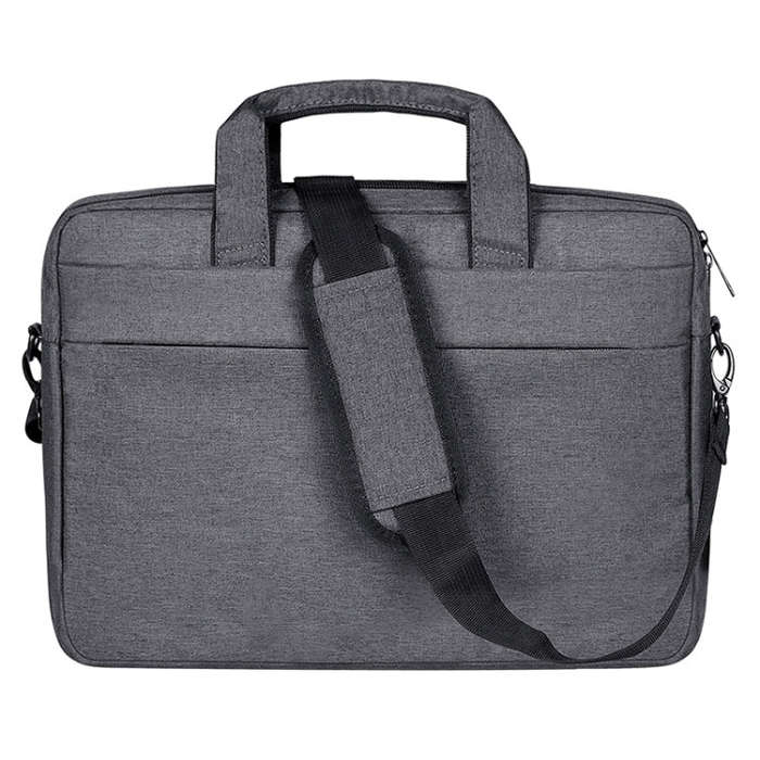 Breathable Wear-resistant Thin and Light Fashion Shoulder Handheld Zipper Laptop Bag with Shoulde...