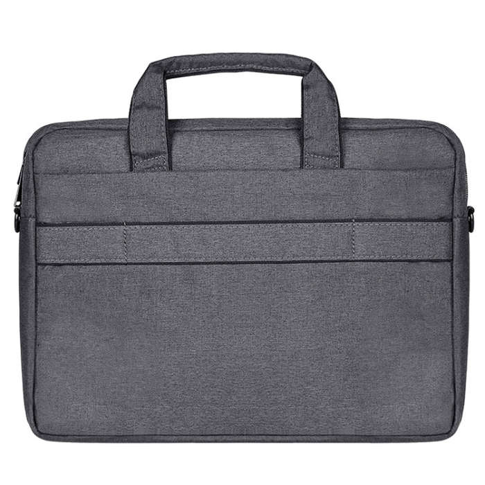 Breathable Wear-resistant Thin and Light Fashion Shoulder Handheld Zipper Laptop Bag with Shoulde...