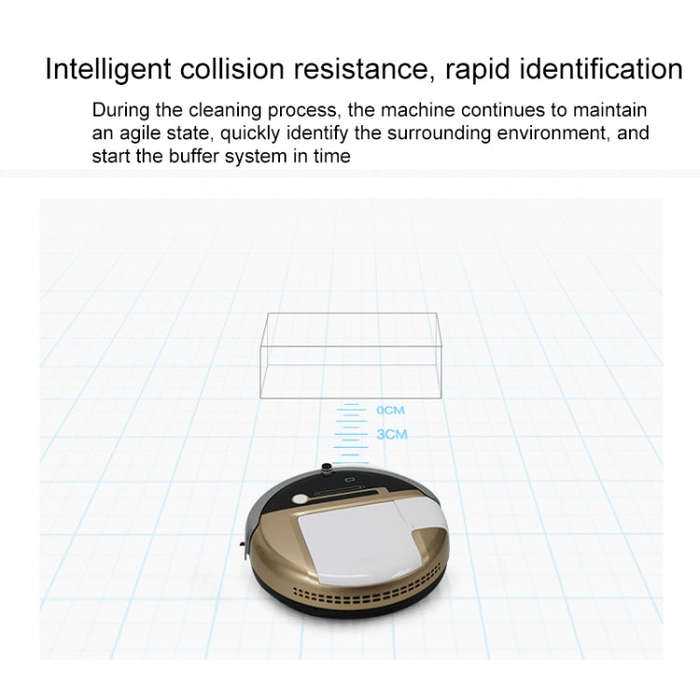 FD-3RSW(IIC)CS 1000Pa Large Suction Smart Household Vacuum Cleaner Clean Robot
