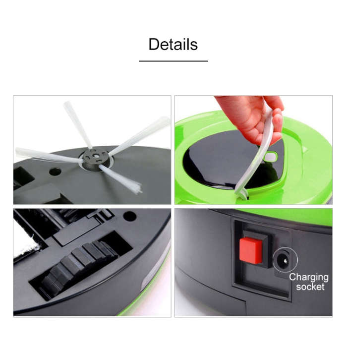 FD-RSW(C) Smart Household Sweeping Machine Cleaner Robot(Green)