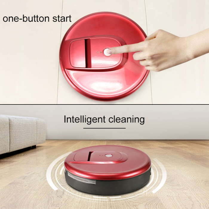 FD-RSW(E) Smart Household Sweeping Machine Cleaner Robot(Red)