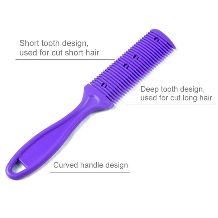 3pcs Hair Tools Double-sided Knife Hair Comb Hair Bangs Trimmer Thinning Device Hair Clipper,  Ra...