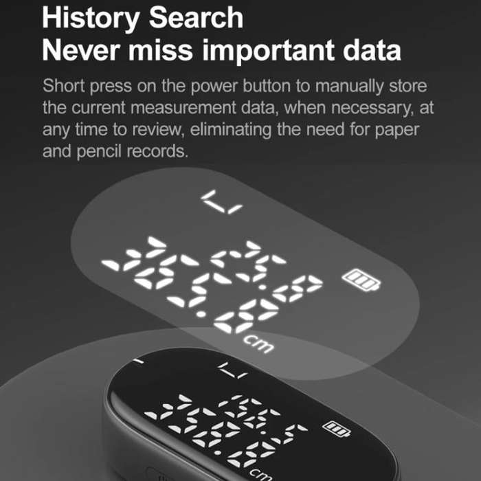 Original Xiaomi Youpin DUKA ATuMan Q2 Electronic Ruler Portable Digital Wheel Tape Measure Tool (...