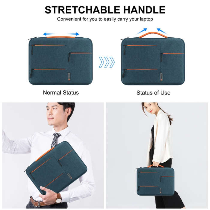 HAWEEL 14.0 inch-15.0 inch Laptop Sleeve Case Zipper Briefcase Handbag For Macbook, Samsung, Leno...