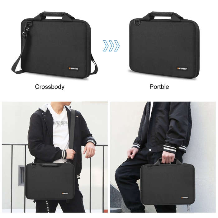 HAWEEL 15.0 inch -16.0 inch Briefcase Crossbody Laptop Bag For Macbook, Lenovo Thinkpad, ASUS, HP...
