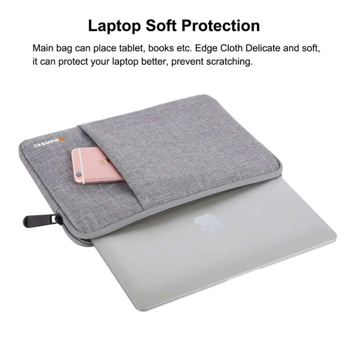 HAWEEL 11 inch Sleeve Case Zipper Briefcase Carrying Bag For Macbook, Samsung, Lenovo, Sony, DELL...