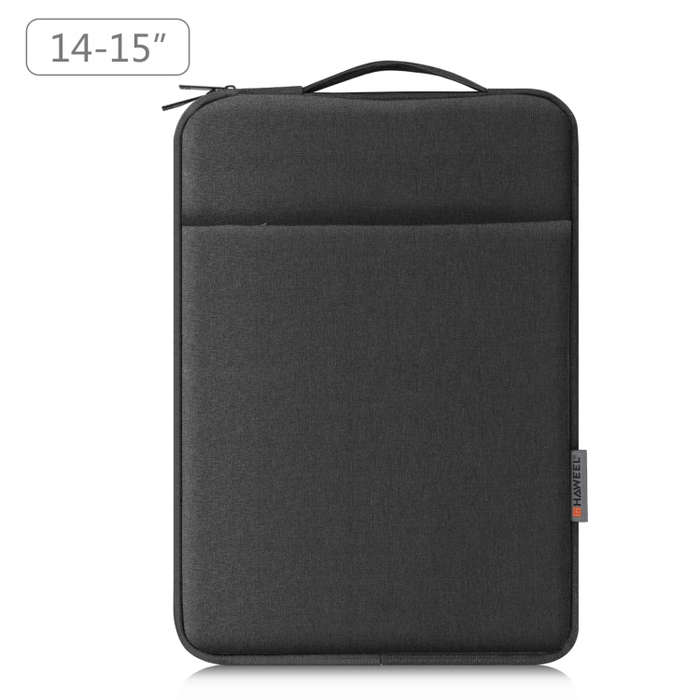 HAWEEL Laptop Sleeve Case Zipper Briefcase Bag with Handle for 14-15 inch Laptop (Black)