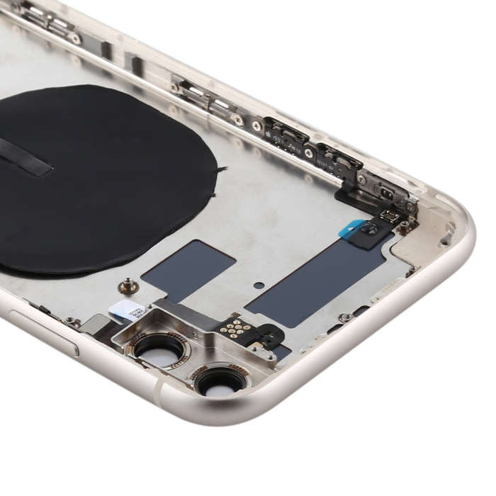 Battery Back Cover Assembly (with Side Keys & Power Button + Volume Button Flex Cable & Wireless ...