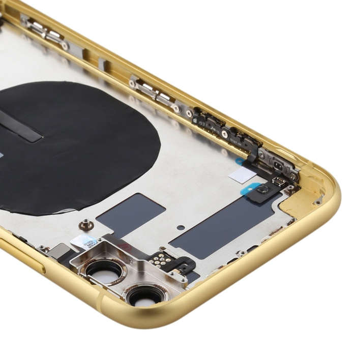 Battery Back Cover Assembly (with Side Keys & Power Button + Volume Button Flex Cable & Wireless ...
