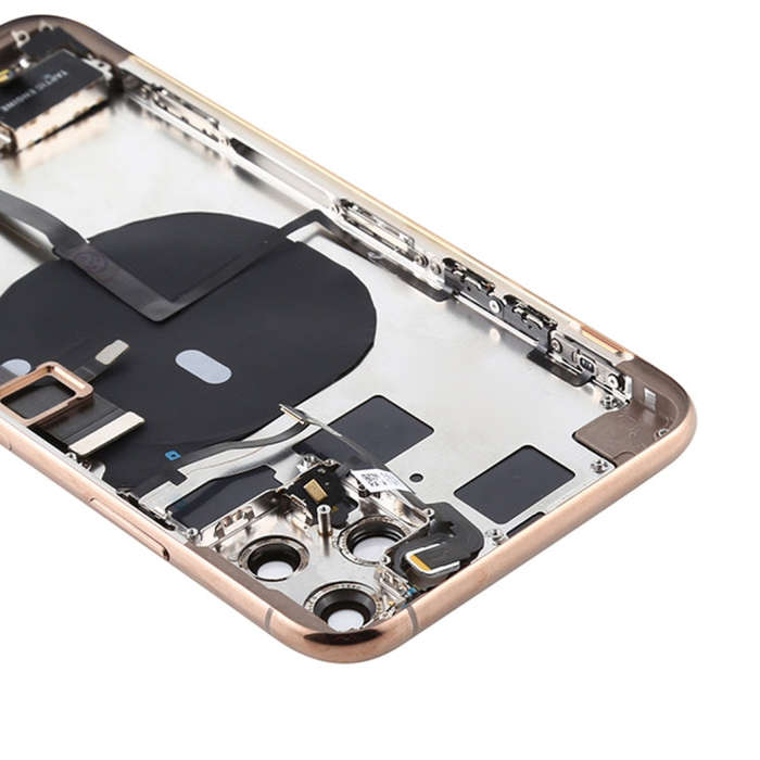Battery Back Cover Assembly (with Side Keys & Power Button + Volume Button Flex Cable & Wireless ...