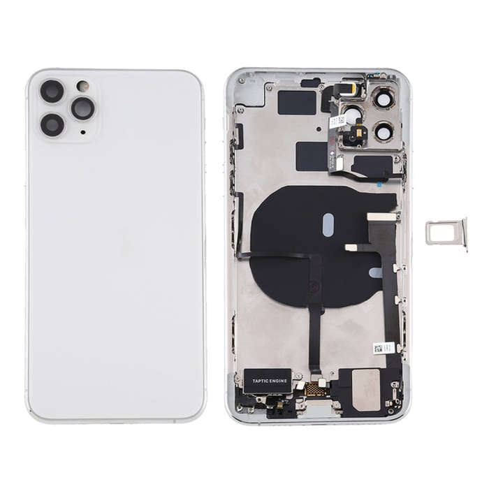 Battery Back Cover Assembly (with Side Keys & Power Button + Volume Button Flex Cable & Wireless ...
