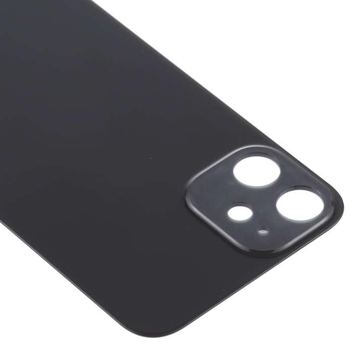 Easy Replacement Big Camera Hole Back Battery Cover for iPhone 12 Mini(Black)