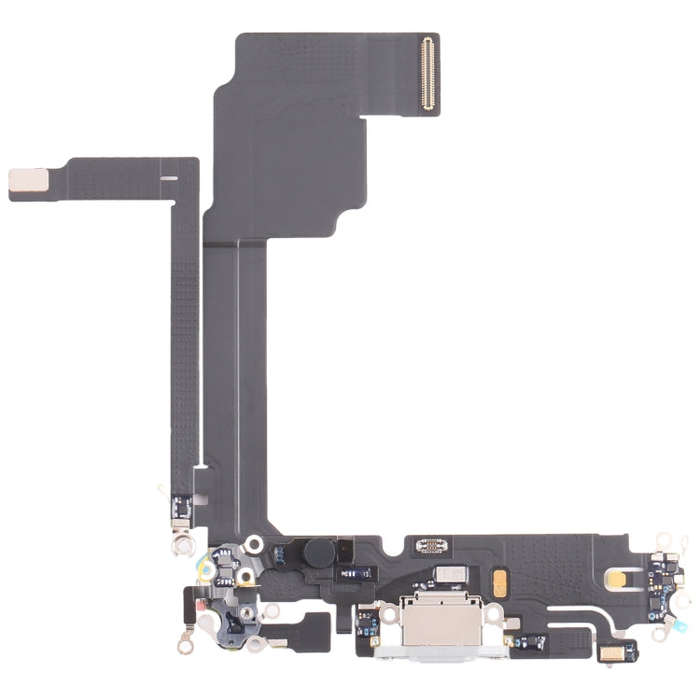 For iPhone 15 Pro Max Original Charging Port Flex Cable (White)