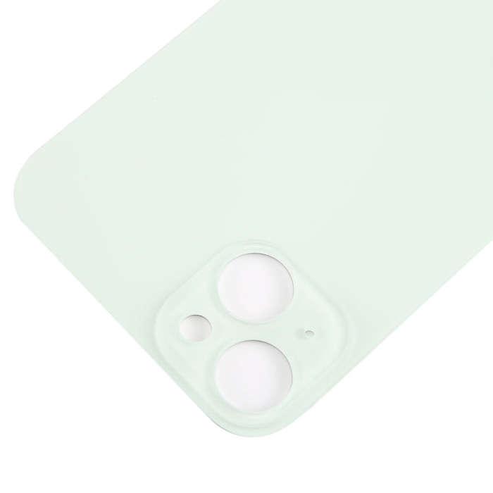 For iPhone 15 Plus Glass Battery Back Cover(Green)