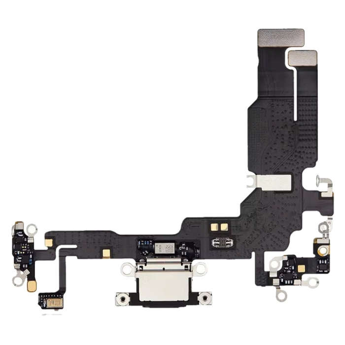 For iPhone 15 Plus Original Charging Port Flex Cable (Black)