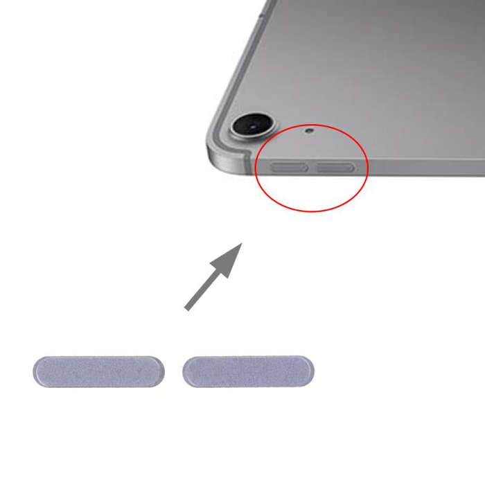For iPad Air 11 inch 2024 / Air 13 inch 2024 Volume Control Button (Purple)