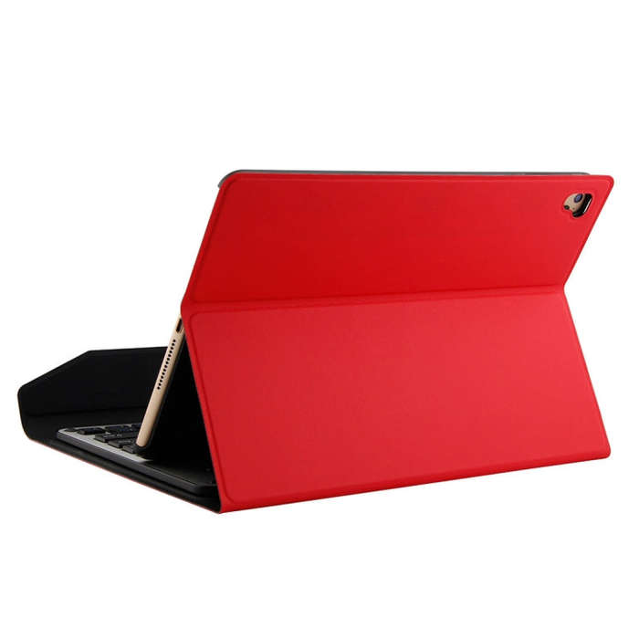 FT-1038B Detachable Bluetooth 3.0 Aluminum Alloy Keyboard + Lambskin Texture Leather Tablet Case ...