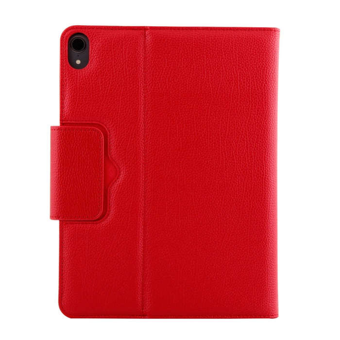 IP011 Detachable Bluetooth 3.0 ABS Keyboard + Litchi Texture Leather Tablet Case for iPad Pro 11 ...