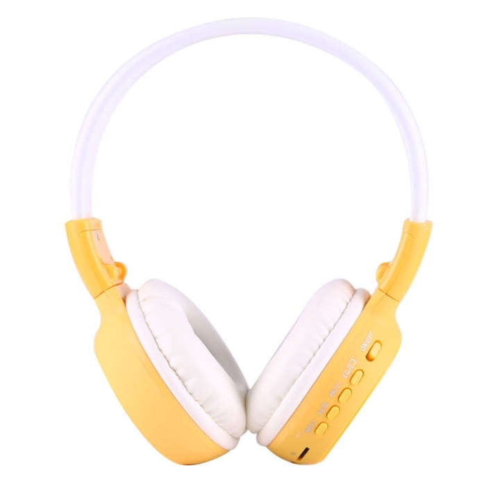 BS-N65 Headband Folding Stereo HiFi Wireless Headphone Headset with LCD Screen & TF Card Slot & L...