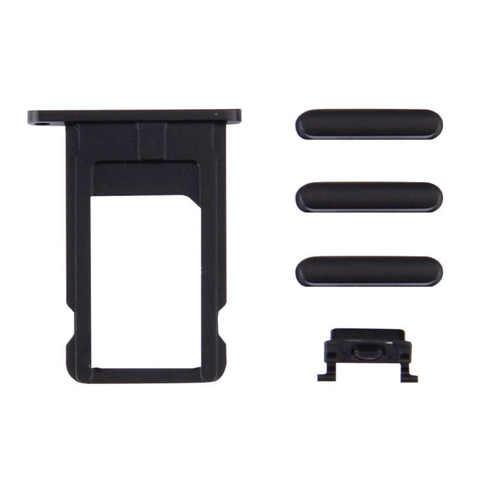 4 in 1 for iPhone 6s Plus (Card Tray + Volume Control Key + Power Button + Mute Switch Vibrator K...