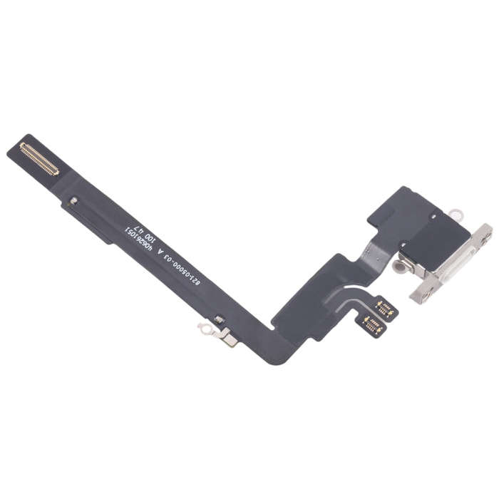 For iPhone 16 Pro Max Original Charging Port Flex Cable (White)