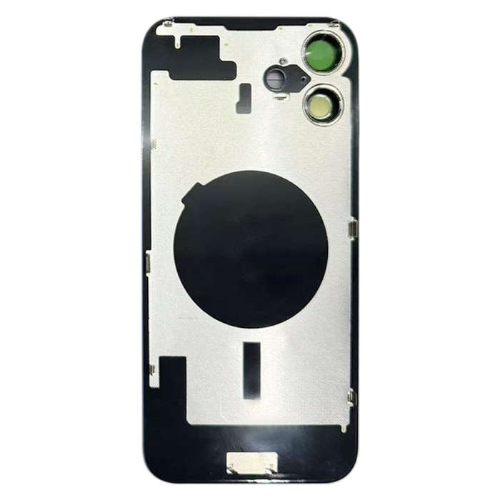 For iPhone 16 Battery Back Cover with Camera Lens Cover(White)