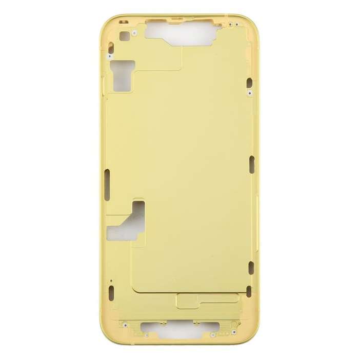 For iPhone 14 Middle Frame Bezel Plate (Yellow)