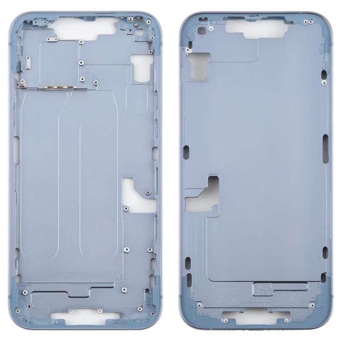 For iPhone 14 Plus Middle Frame Bezel Plate (Blue)