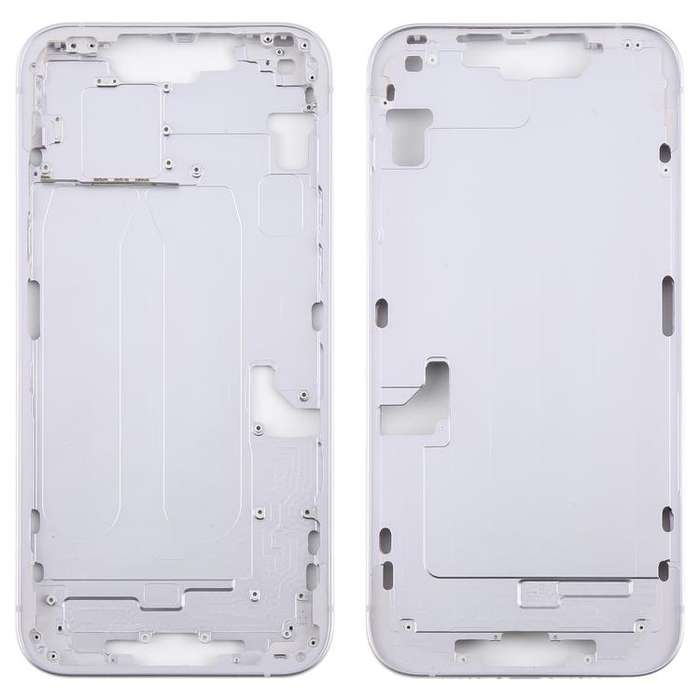 For iPhone 14 Plus Middle Frame Bezel Plate (Purple)