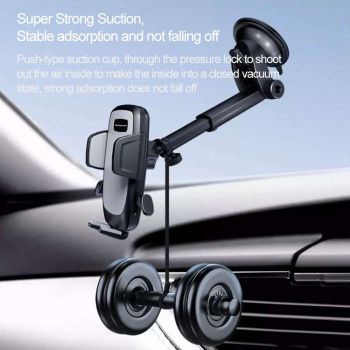 Original Xiaomi Youpin HZX31 Honeywell Suction Cup Car Mobile Phone Holder (Black)