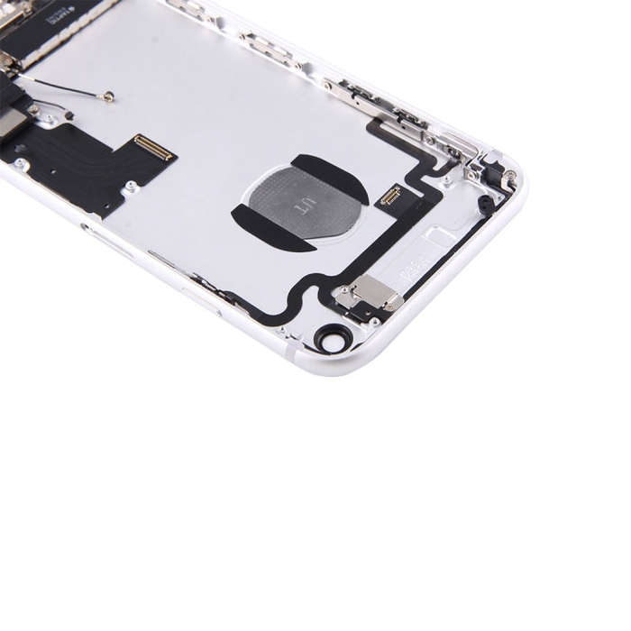Battery Back Cover Assembly with Card Tray for iPhone 7(Silver)
