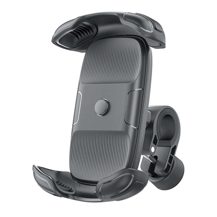 Motorcycle Bicycle Phone Riding Holder Bracket (Black)