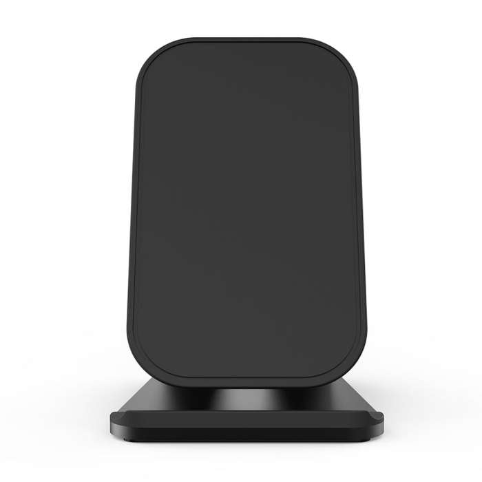 HAMTOD M5 15W Intelligent Dual Coil Design Qi Standard Holder Wireless Charger with Indicator Lig...