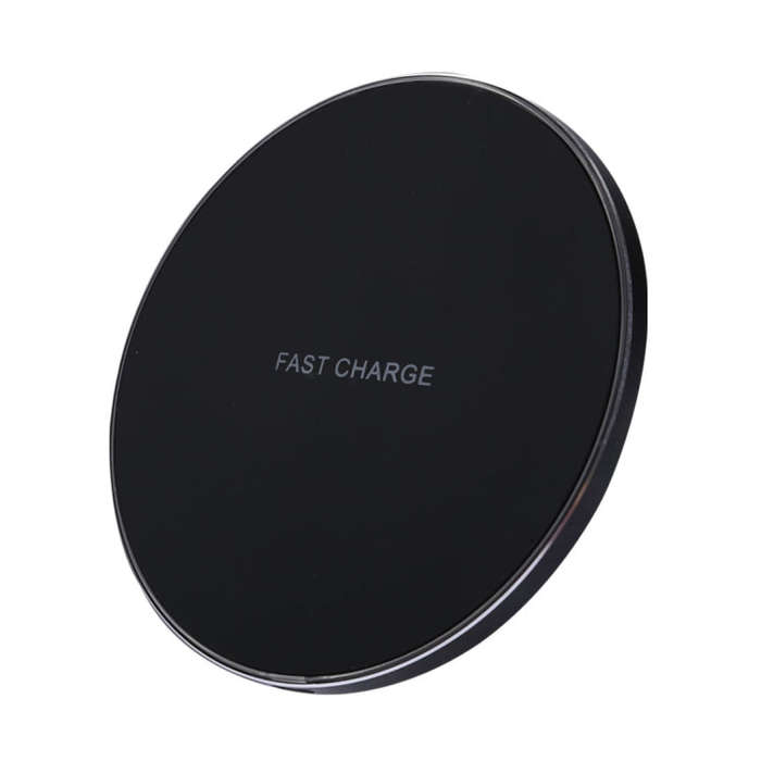 Q21 Fast Charging Wireless Charger Station with Indicator Light(Black)
