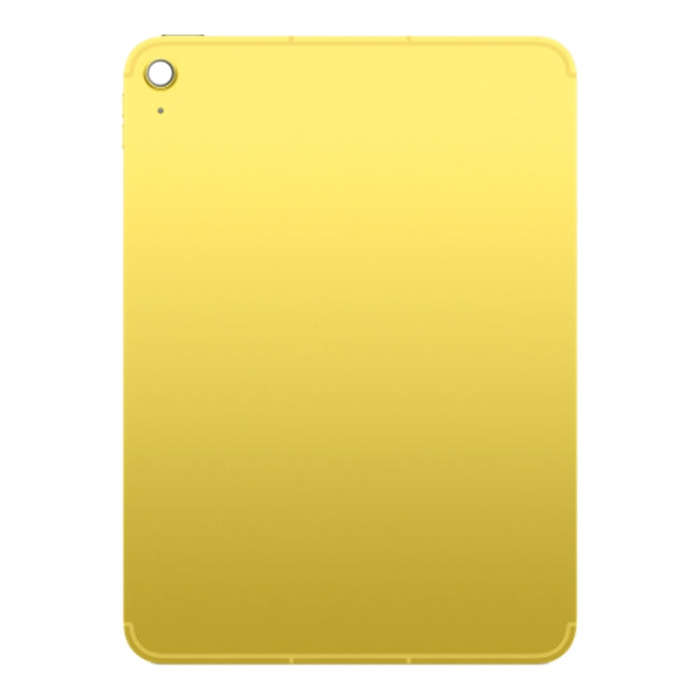 For iPad 10th Gen 10.9 2022 4G Version Battery Back Cover (Yellow)