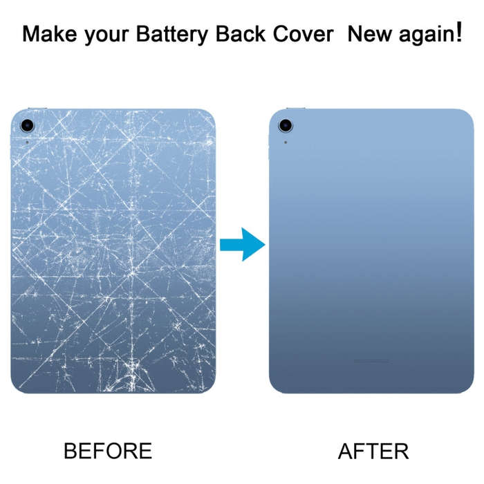 For iPad 10th Gen 10.9 2022 4G Version Battery Back Cover (Silver)