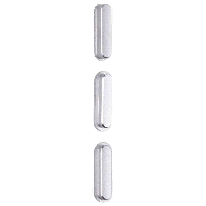 Power Button and Volume Control Button for iPad 10.2 inch 2019 2020 2021 (Silver)