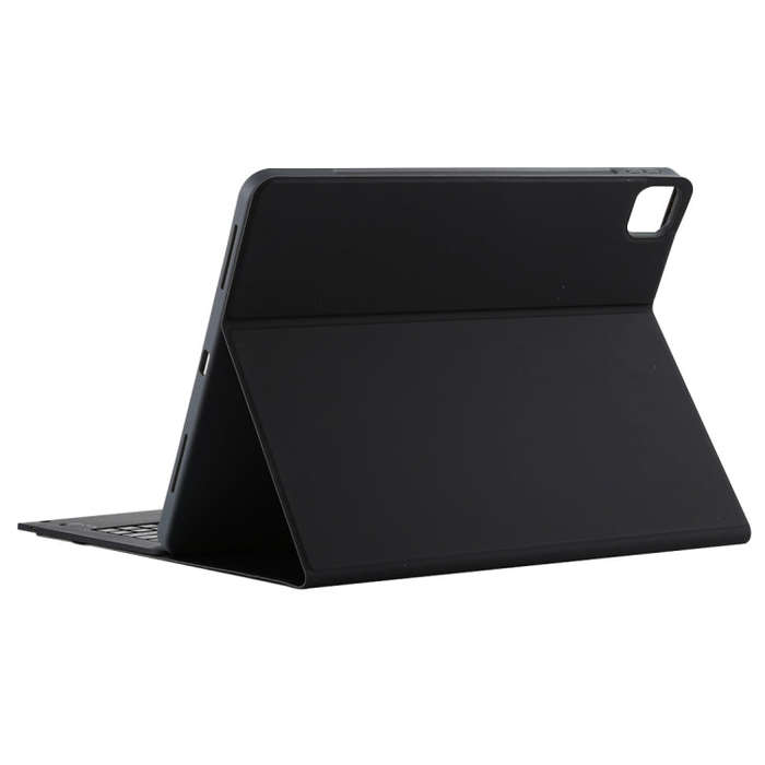 T129 Detachable Bluetooth Black Keyboard Microfiber Leather Tablet Case for iPad Pro 12.9 inch (2...