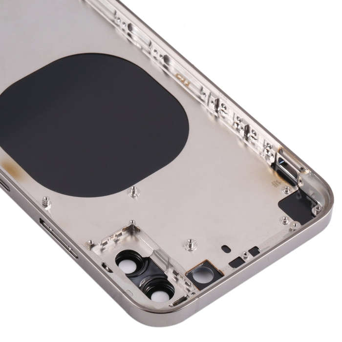 Back Housing Cover with Appearance Imitation of iP13 Pro for iPhone X(Black)