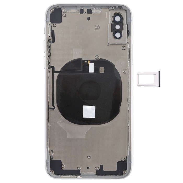 Battery Back Cover Assembly with Side Keys & Wireless Charging Module & Volume Button Flex Cable ...