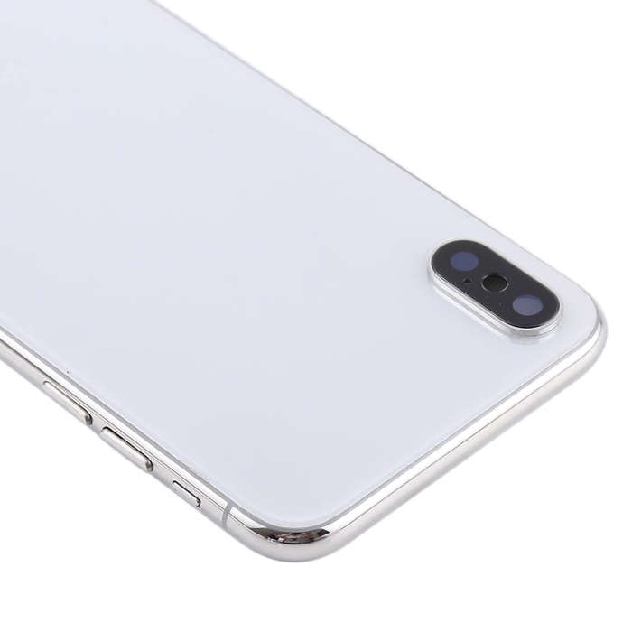 Battery Back Cover Assembly with Side Keys & Wireless Charging Module & Volume Button Flex Cable ...