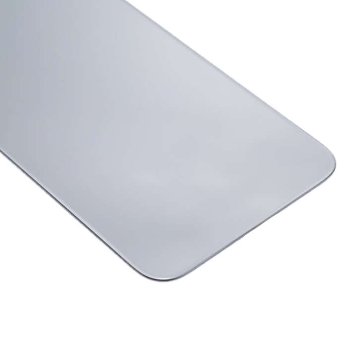 Glass Mirror Surface Battery Back Cover for iPhone X(Silver)