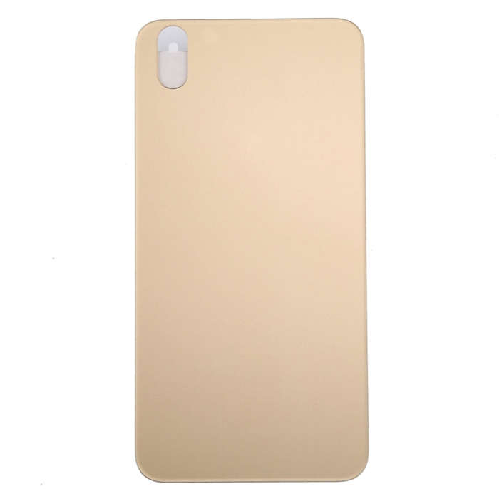 Glass Battery Back Cover for iPhone X(Gold)